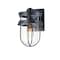 Maxim Lighting Breakwater 1-Light 5.75" Wide Black Outdoor Wall Sconce 10265CLBK - alternate 1